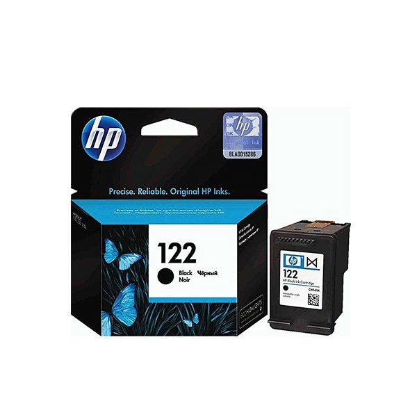 HP 122 Black Original Ink Cartridge (CH561HE) Mojakart Mauritius