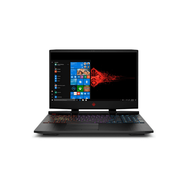 Front View of HP OMEN 15-dh1020 15.6" Gaming Laptop