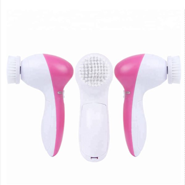 Front, Left & Right Side View of 7 In 1 Electric Callus Skin Remover And Face Beauty Massager