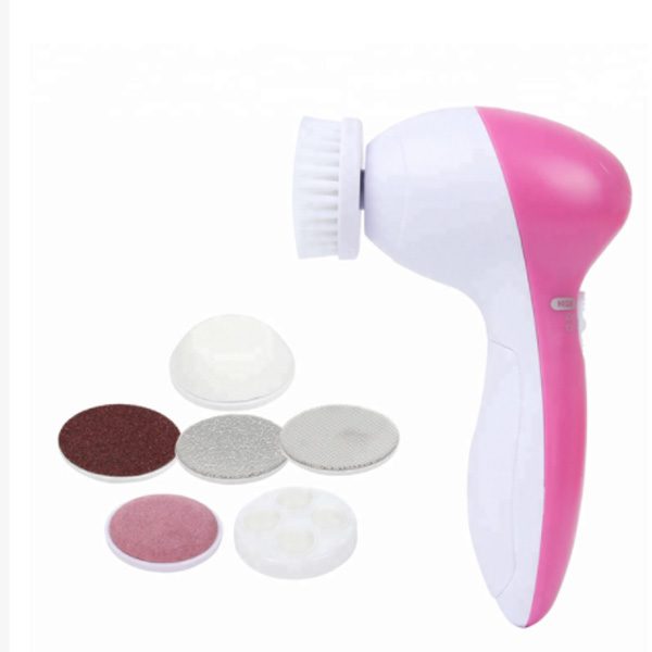 Right Side View of 7 In 1 Electric Callus Skin Remover And Face Beauty Massager