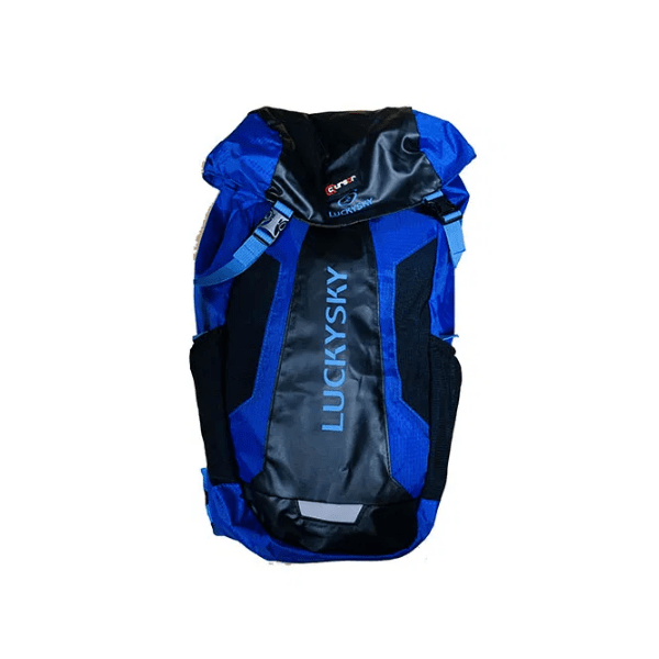 Blue Bag Backpack Front View