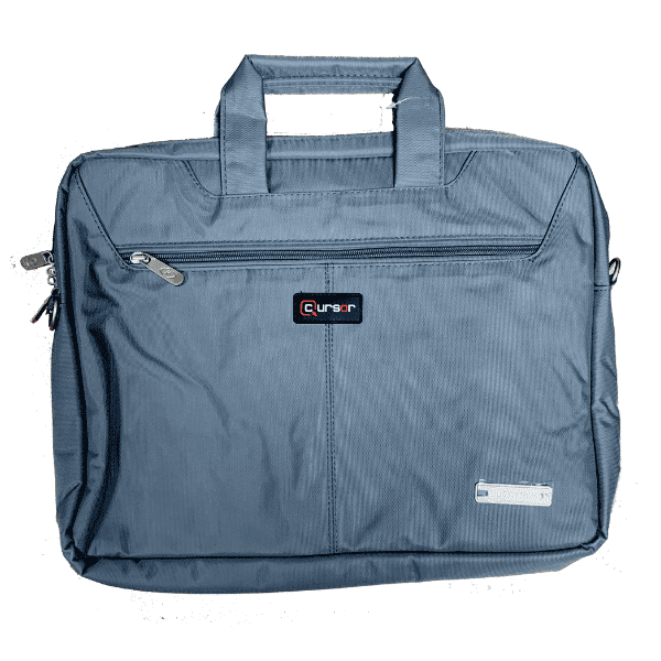 Front View of Cursor Laptop Bag- M7177G/R
