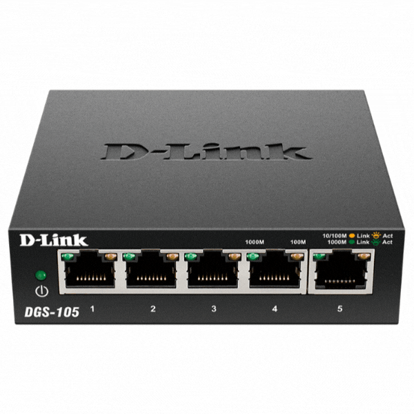5-Port Desktop Switch DGS-105