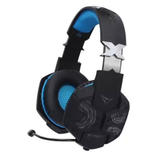 Alcatroz X-CRAFT-HP-GOLD-1000 Bluetooth Gaming Headset (Blue, On the Ear)