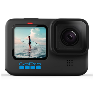 GoPro HERO10 Black Waterproof Action Camera with Touch Screen 5K Ultra HD Video 23MP Photos 1080p Optical Zoom 1x Live Streaming Stabilization, Dual Screen, HyperSmooth 4.0 and Time Warp 3.0
