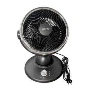 NATRIDY Compact Black Table Fan - BEL-10A