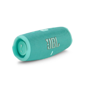 JBL Charge 5, Wireless Portable Bluetooth Speaker Pro Sound, 20 Hrs Playtime, Powerful Bass Radiators, Built-in 7500mAh Powerbank, PartyBoost, IP67 Water & Dustproof (Without Mic, Teal)