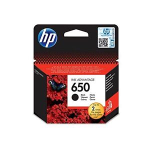 HP 650 Black Original Ink Advantage Cartridge ( CZ101AE )