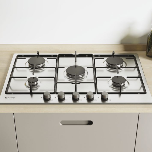 Candy Hob Morocco Inox 5 burner (CHW7X-MAR)