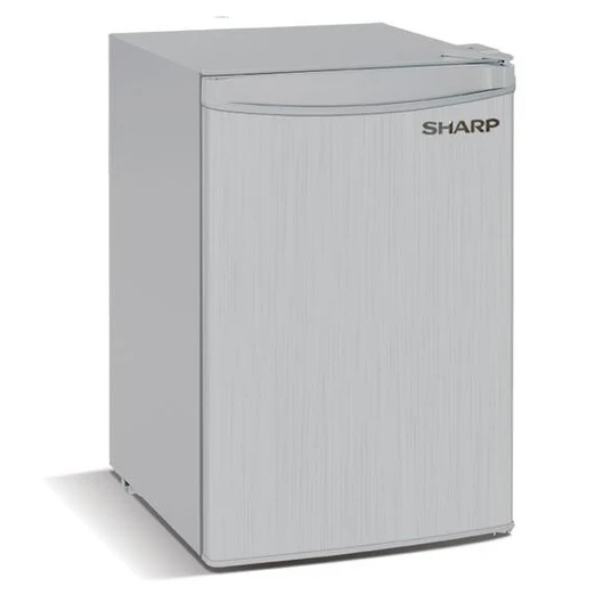 SHARP 100L90L F Single Door Minibar Refrigerator Silver -SJ-K135X-SL2