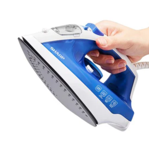 SHARP 2180W Non-Stick Soleplate Steam Iron - EI-SU11-B3