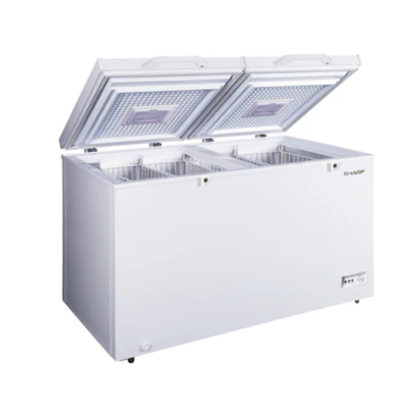 SHARP 660L505L A+ White Chest Freezer - SCF-K660X-WH2