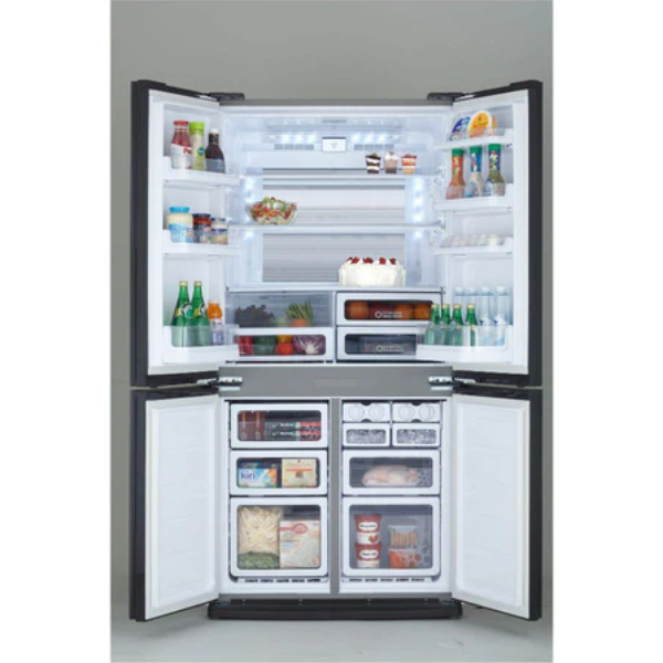 SHARP 724L605L French 4 Doors Inverter Refrigerator Inox - SJ-FE87V-SS