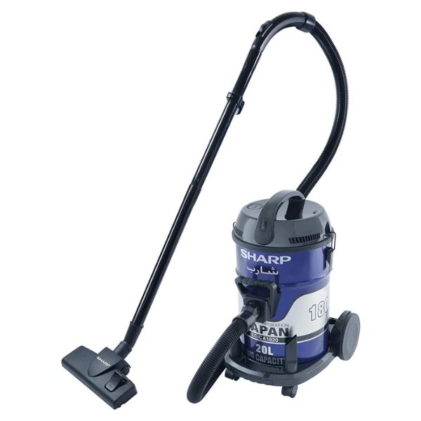 SHARP Barrel Canister Dry Blue Vacuum Cleaner 1800W - EC-CA1820-Z