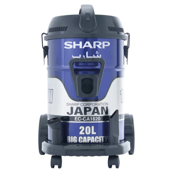 SHARP Barrel Canister Dry Blue Vacuum Cleaner 1800W - EC-CA1820-Z