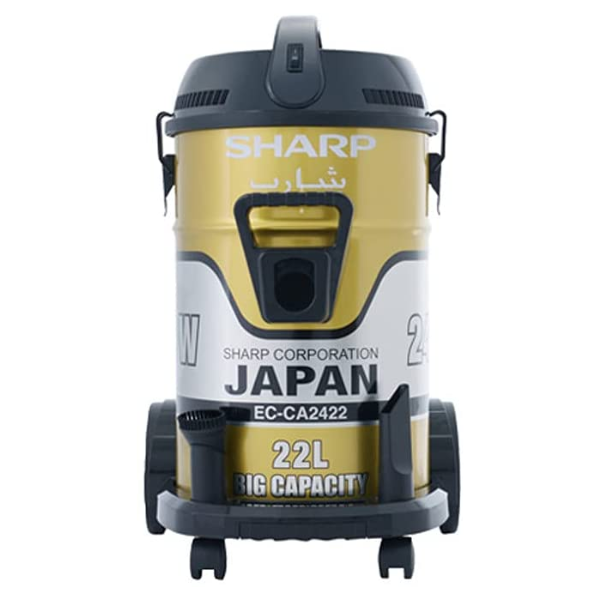 SHARP Barrel Canister Dry Gold Vacuum Cleaner 2400W - EC-CA2422-Z