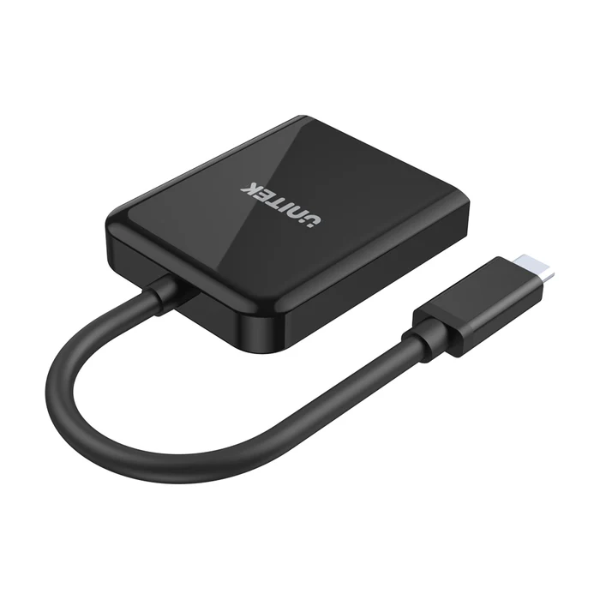 Unitek 4K 60Hz USB-C to Dual HDMI 2.0 Adapter with MST Dual Monitor