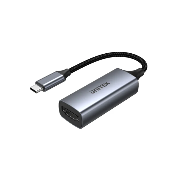 Unitek 4K 60Hz USB-C to HDMI 2.0 Adapter with Nylon-Braided Cable