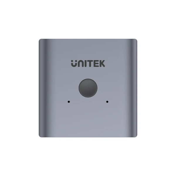 Unitek 4K Aluminium HDMI 2.0 Switch 2-To-1 Bi-Directional