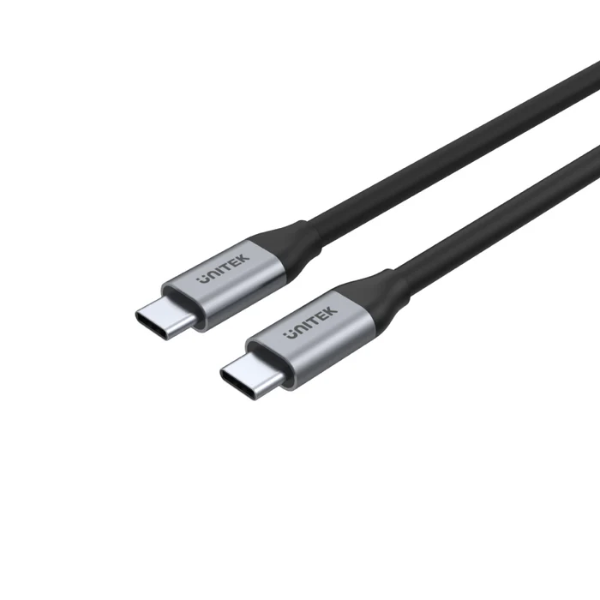 Unitek Full-Featured USB-C 100W PD Fast Charging Cable with 4K@60Hz and 10Gbps Data (USB 3.2 Gen2)