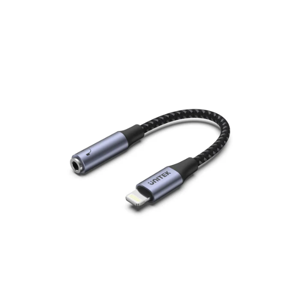 Unitek Lightning to 3.5mm Headset Jack Adapter