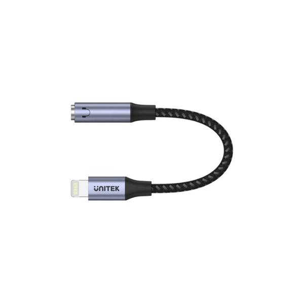 Unitek Lightning to 3.5mm Headset Jack Adapter