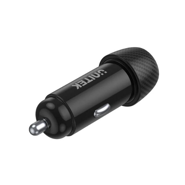 Unitek Powertrain Duo 38W Two Ports Car Charger with PD and QC