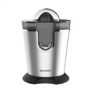 SHARP Citrus Juicer, 2 Cones, 100W - Stainless Steel Finish