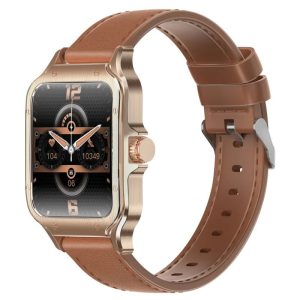 PROMATE XWATCH-RM.GOLD 1.78" Curved Amoled Screen Fitness Tracker Smartwatch with BT Calling IP68