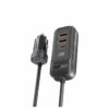120W RapidCharge™ Car Charger with Multi-Port Backseat Charging Hub