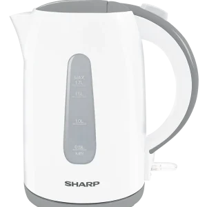 SHARP 1.7L 2200W Cordless White Kettle - EK-JX17-W3