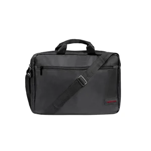 PROMATE GEAR-MB.BLACK 15.6'' MESSENGER LAPTOP BAG