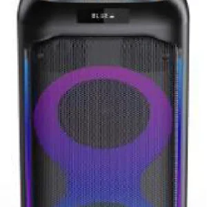 SHARP 50W RMS Rechargeable Portable Party BT Speaker with Microphone, Luggage-Style Handle and Wheels - PS-935 - Easter Promo Till 15 April - Till Stock Last