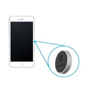 Promate Magnetic Mount, Universal Flat Stick on Dashboard Magnetic Mount Holder with Quick-Snap Technology for Smartphones iPhone 7 / 7 Plus, Samsung S8 / S8+, GPS and Mini Tablets, MagMini