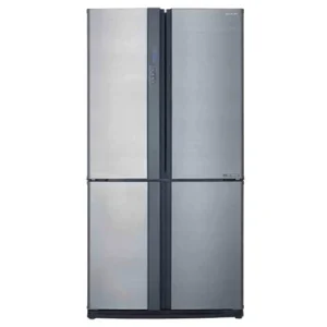 SHARP 724L/605L French 4 Doors Inverter Refrigerator Inox - SJ-FE87V-SS3 - Free SHARP Vaccum Cleaner - Independence Day Sale Till 15 Mars - Till Stock Last