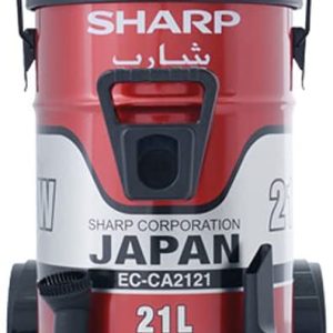SHARP Barrel Canister Dry Red Vacuum Cleaner 2100W - EC-CA2121-Z - Easter Promo Till 15 April - Till Stock Last