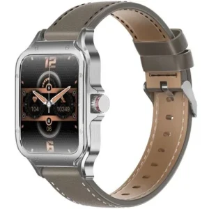 PROMATE XWATCH-RM.SILVER 1.78" Curved Amoled Screen Fitness Tracker Smartwatch with BT Calling IP68