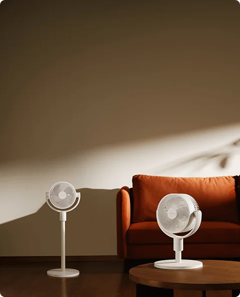 Xiaomi Smart Standing Air Circulation Fan EU | 3D Airflow | 120° Oscillation | 100 Speed Levels | Smart App Control | Table & Floor Use | Model 62441 - Image 3