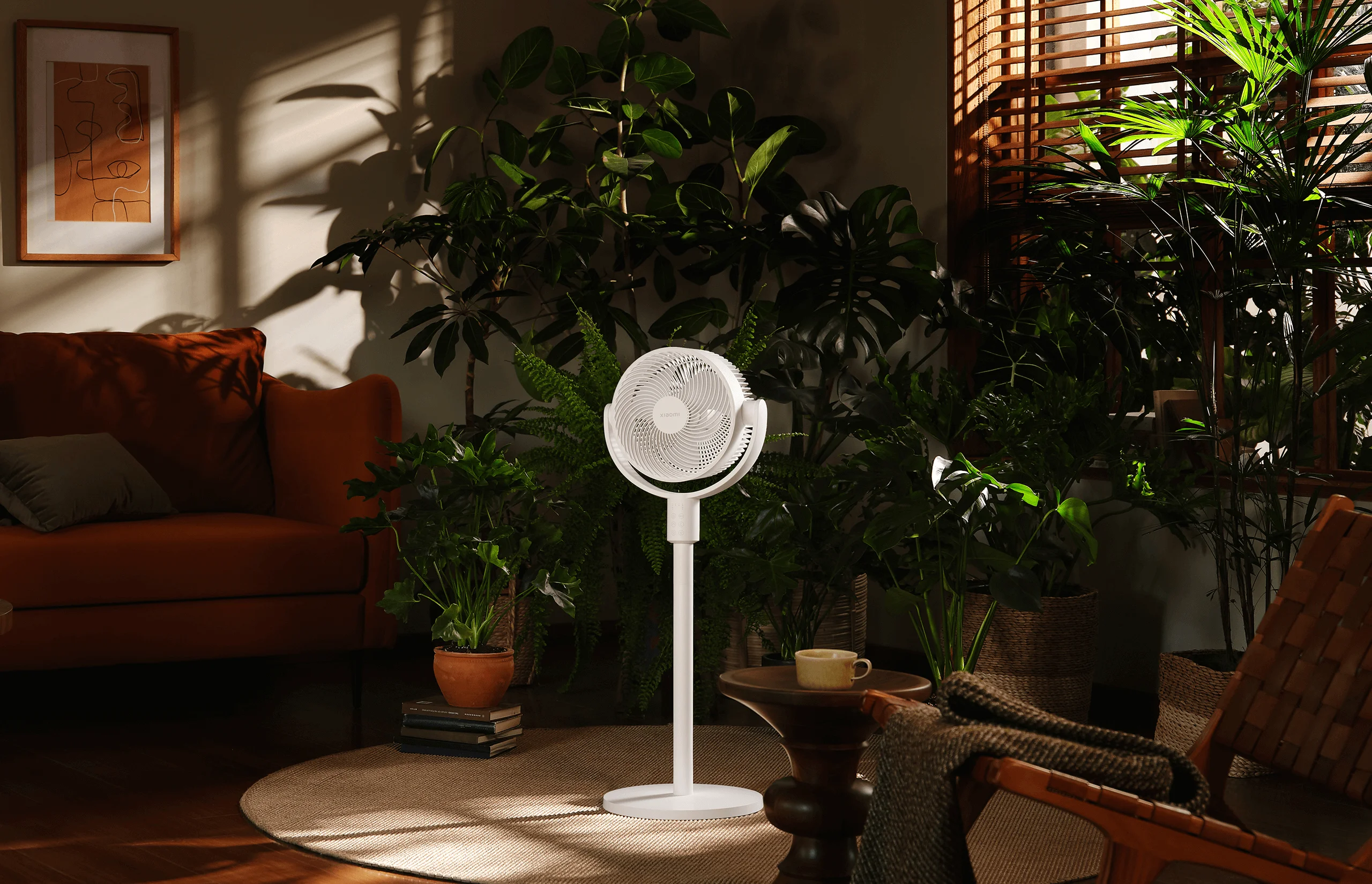 Xiaomi Smart Standing Air Circulation Fan EU | 3D Airflow | 120° Oscillation | 100 Speed Levels | Smart App Control | Table & Floor Use | Model 62441 - Image 5