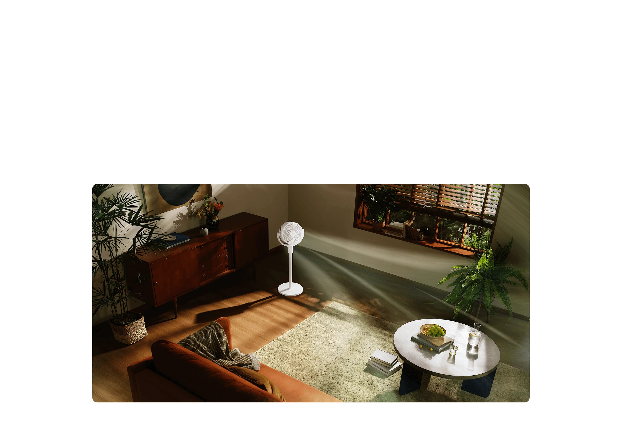 Xiaomi Smart Standing Air Circulation Fan EU | 3D Airflow | 120° Oscillation | 100 Speed Levels | Smart App Control | Table & Floor Use | Model 62441 - Image 4