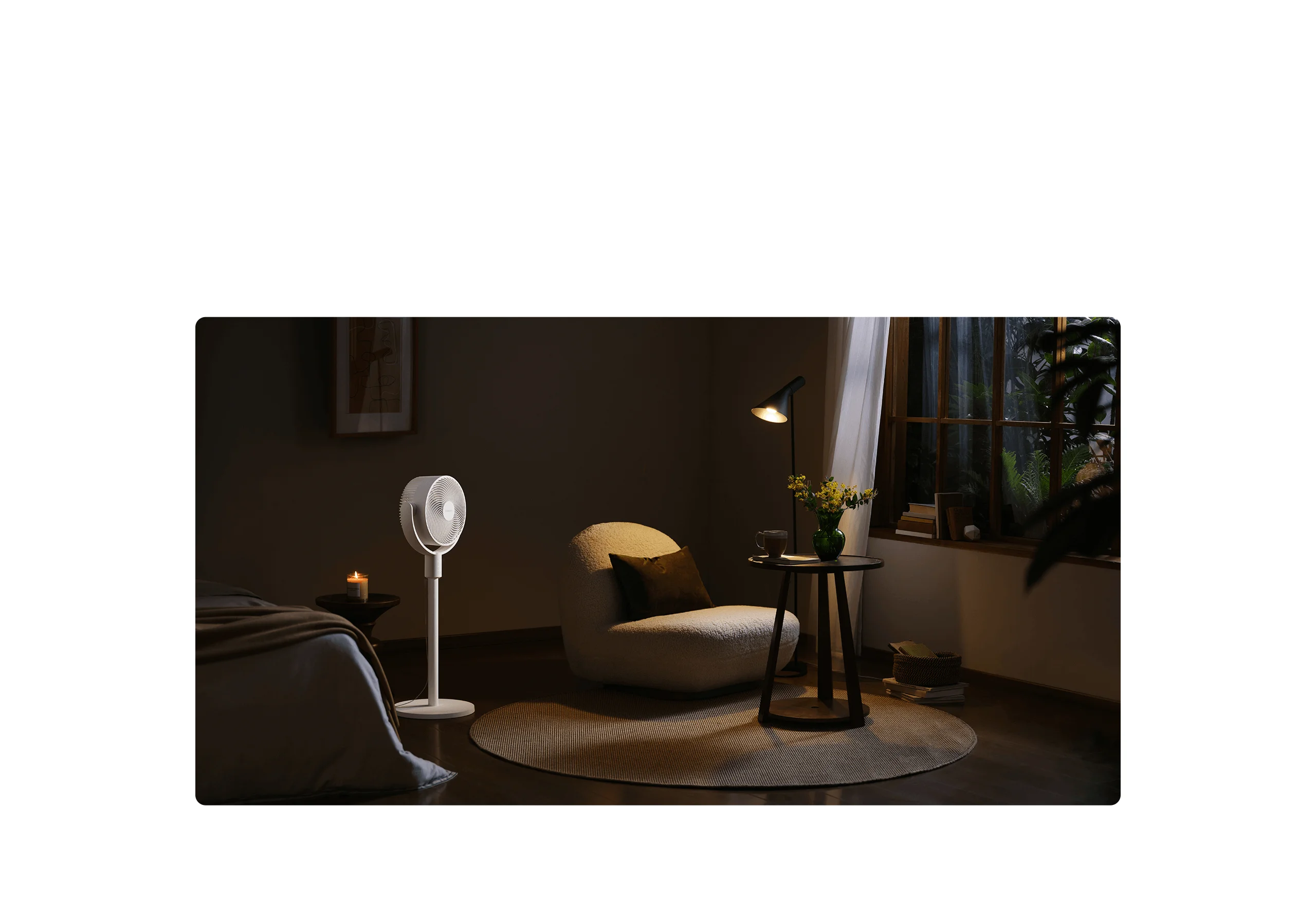 Xiaomi Smart Standing Air Circulation Fan EU | 3D Airflow | 120° Oscillation | 100 Speed Levels | Smart App Control | Table & Floor Use | Model 62441 - Image 2