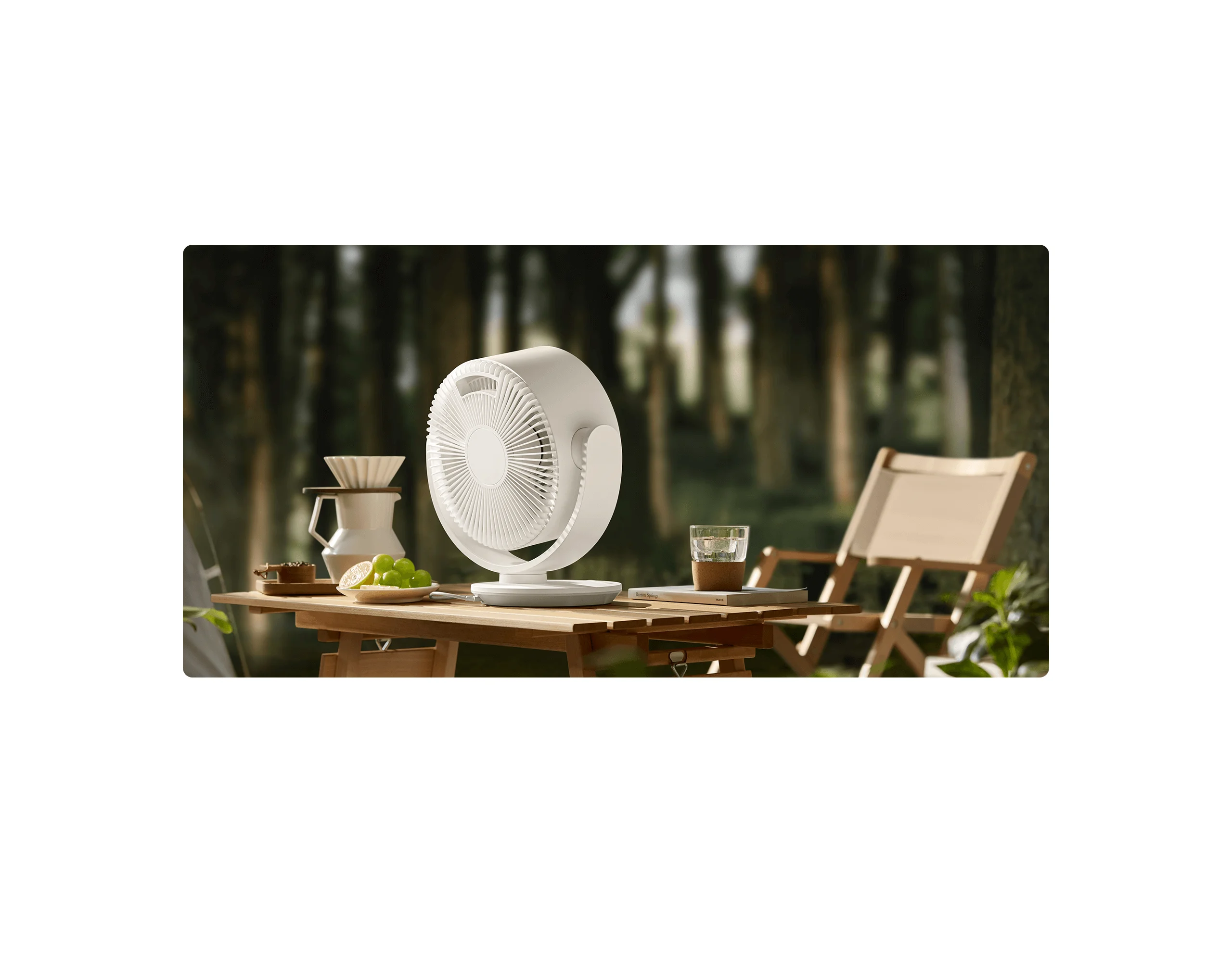 Xiaomi Smart Desktop Air Circulation Fan EU | Portable 3D Airflow Fan | Type-C Charging | 100 Speed Levels | Model 62470 - Image 4
