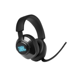 JBL Quantum 400 Wired Gaming Headset – RGB Lighting | Voice Focus Mic | DTS Surround Sound