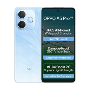 OPPO A5 Pro (8GB RAM + 256GB Storage) | 6.67" Display | 50MP Camera | 5800mAh Battery | 45W SUPERVOOC Fast Charge | Model CPH2695
