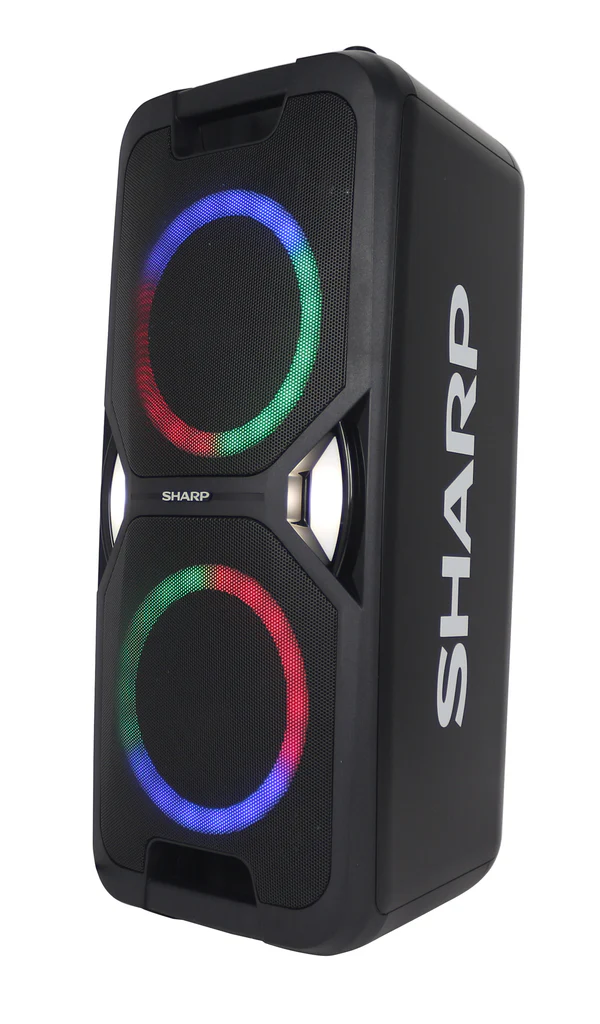Sharp PS-925 Portable Party Speaker – 45W RMS | Rechargeable | Bluetooth | Mic Included