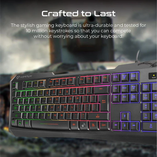 VERTUX GAMING KEYBOARD - RADIANCE - Image 4