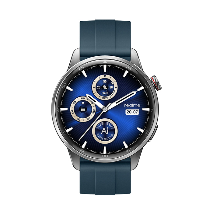 Realme Watch S2 (RMW2401) | 1.43” AMOLED Display | 20 Days Battery | 150+ Watch Faces | IP68 Smartwatch