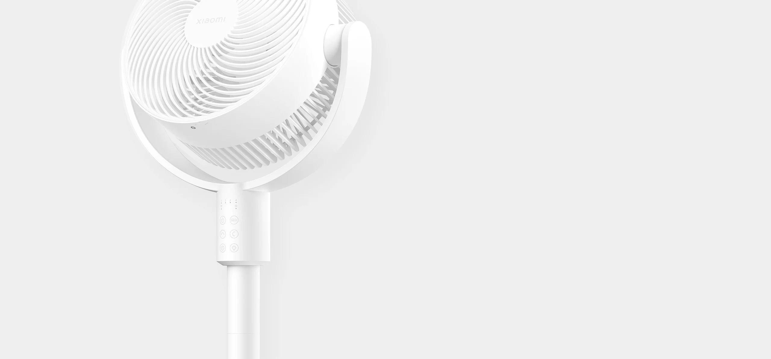 Xiaomi Smart Standing Air Circulation Fan EU | 3D Airflow | 120° Oscillation | 100 Speed Levels | Smart App Control | Table & Floor Use | Model 62441 - Image 7
