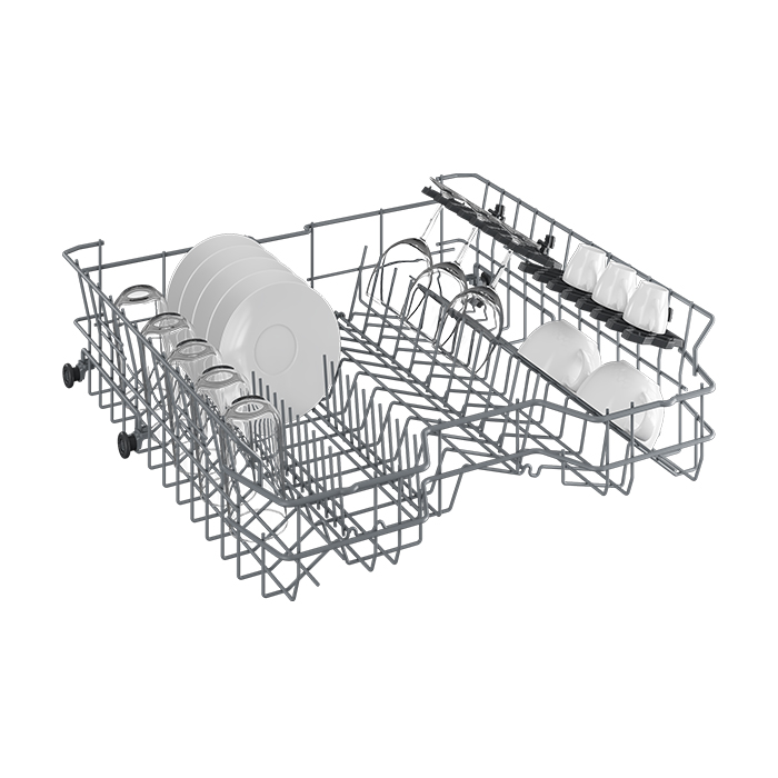 Beko Dishwasher DVN04X20W 13 Place Setting with Sliding Cutlery Basket & Half Load - Image 3