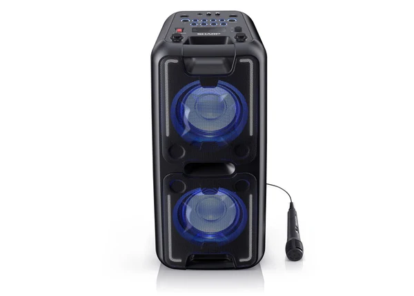 Sharp PS-920 Portable Party Speaker – 33W RMS | Rechargeable | Bluetooth | Mic Included - Image 3